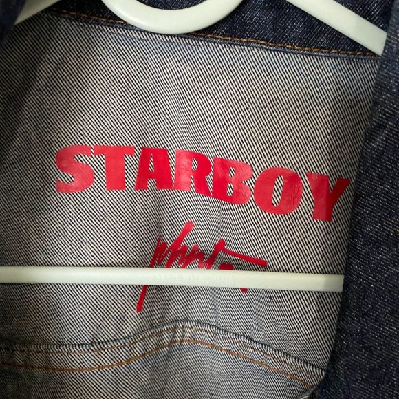 Starboy The Weeknd Denim Jacket - Picture 3 of 7
